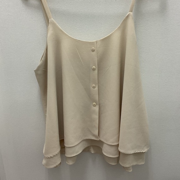 Paper Crain- Cream Tank - Picture 2 of 4